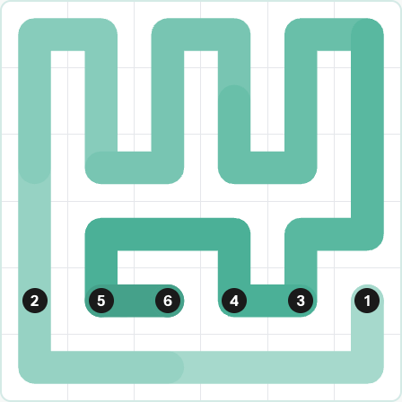 LinkedIn Zip Today - puzzle #230