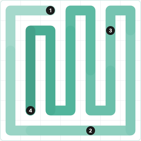 LinkedIn Zip Today - puzzle #235